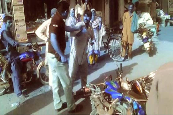 Police waley se tkrany ki sza